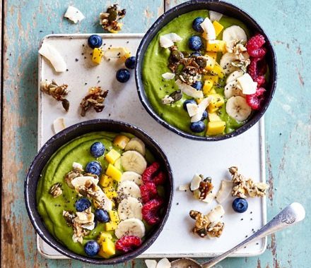 Green goddess smoothie bowl recipe