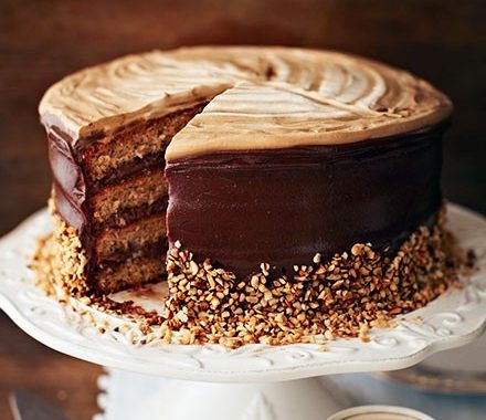 Hazelnut latte cake recipe