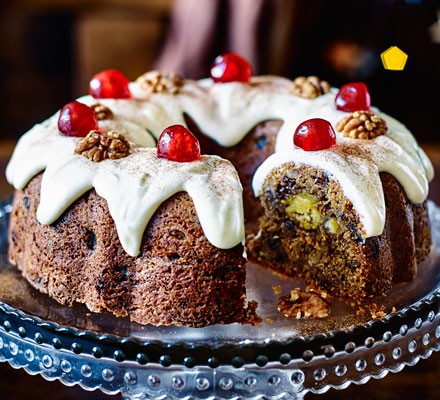 Marzipan-in-the-middle bundt cake recipe 