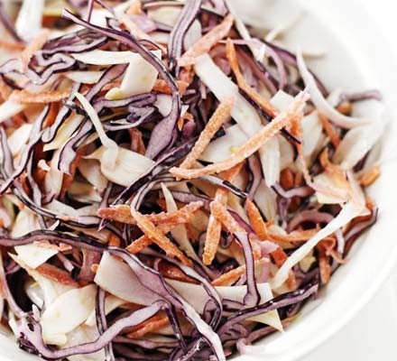 Red cabbage & fennel coleslaw recipe 