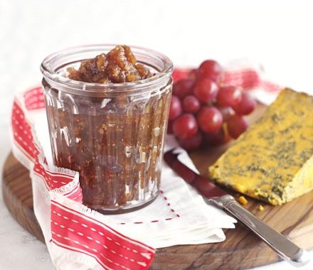 Pineapple, fig & ginger chutney recipe