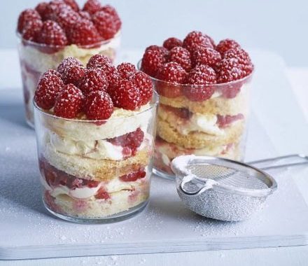 Summer pudding trifles recipe