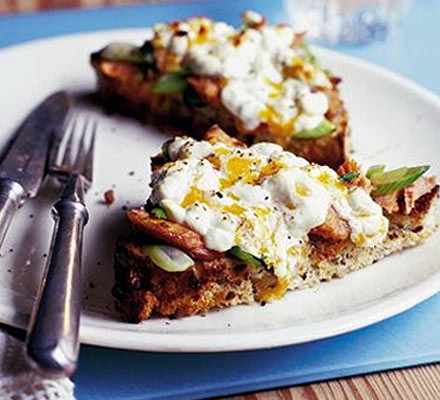 Salmon rarebit recipe 