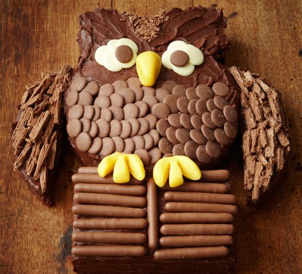 Chocolate owl cake recipe 