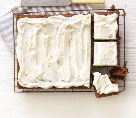 Lighter spiced carrot cake recipe