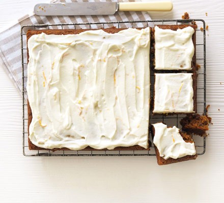 Lighter spiced carrot cake recipe 