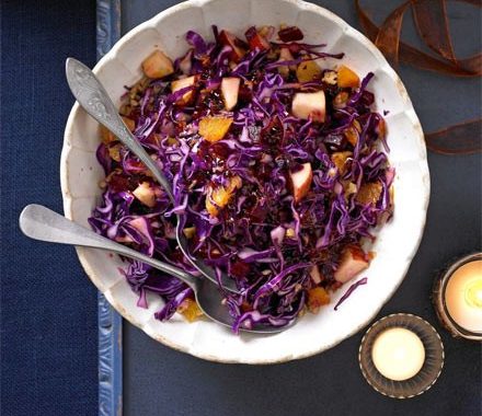 Festive red salad recipe