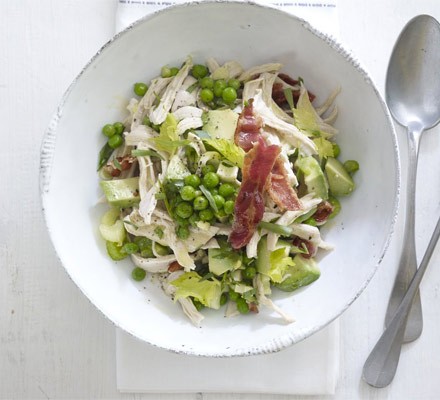 Chopped tarragon, bacon & chicken salad recipe 