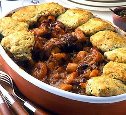 Pork & parsnip cobbler recipe 