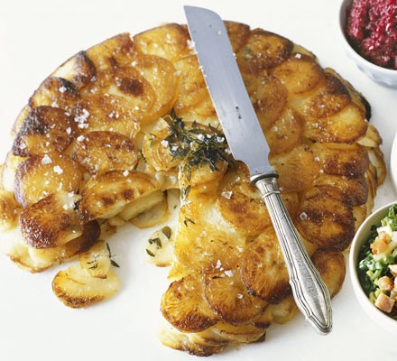 Crisp potato cake recipe 