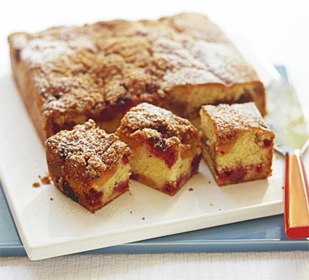 Apricot & raspberry buckle recipe 