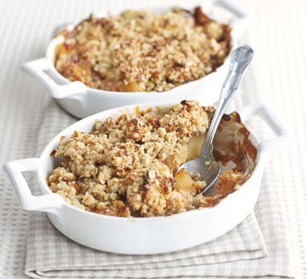 Caramel apple crumble recipe 