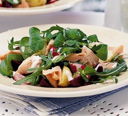 Smoked trout salad recipe 