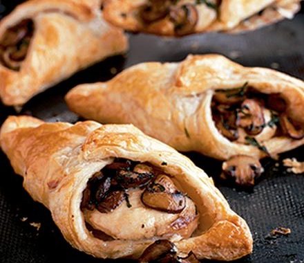 No-roll chicken pastry wraps recipe