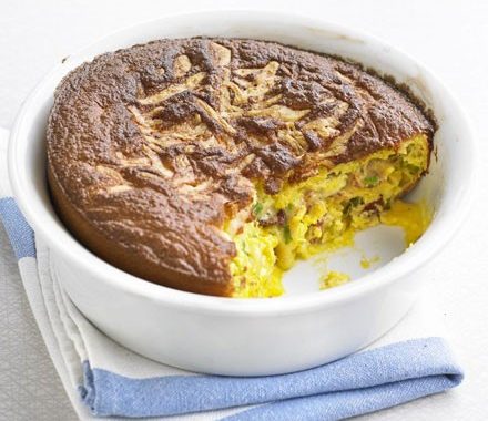 Leftover pancake batter bake recipe