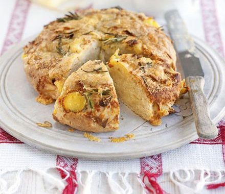 Cheese, rosemary & potato loaf recipe