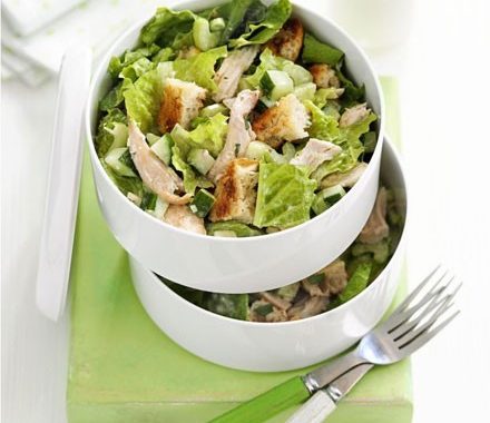 Big chicken & crouton salad recipe