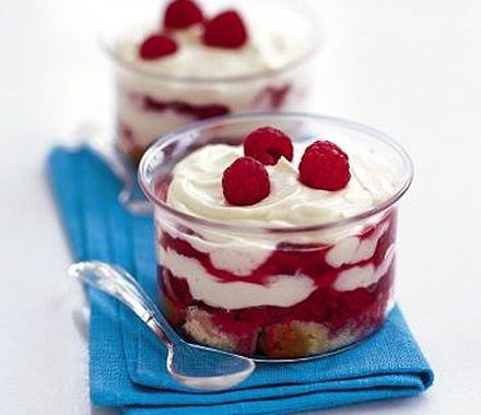 Boozy berry & elderflower trifle recipe