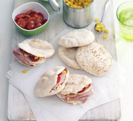 Toaster pitta pockets recipe 