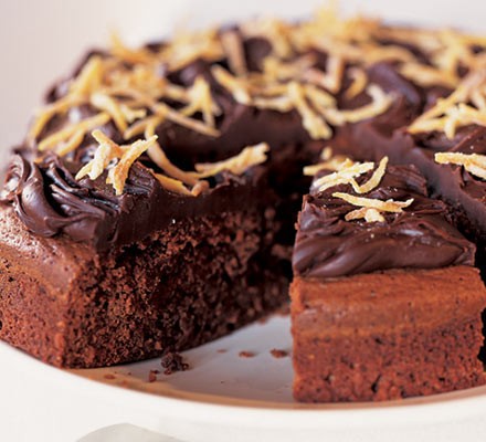 Dark chocolate & orange cake recipe 