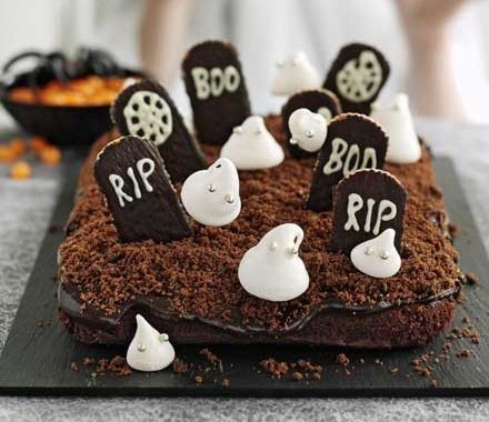 Haunted graveyard cake  recipe