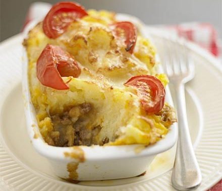 Tasty cottage pies recipe