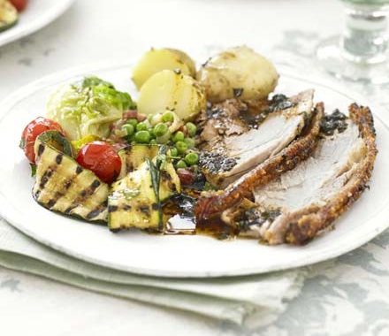Slow-roasted shoulder of pork recipe
