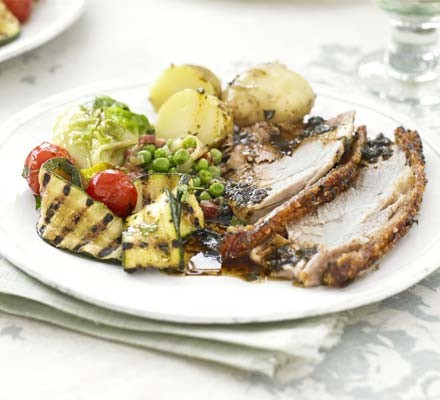 Slow-roasted shoulder of pork recipe 