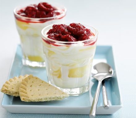 Lemon curd & yogurt fool recipe