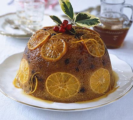 Sticky orange & marsala pudding recipe 