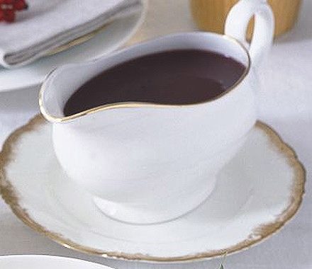 Easy red wine gravy recipe