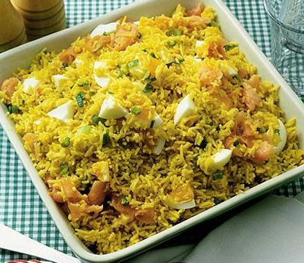 Quick curried kedgeree recipe