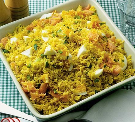 Quick curried kedgeree recipe 