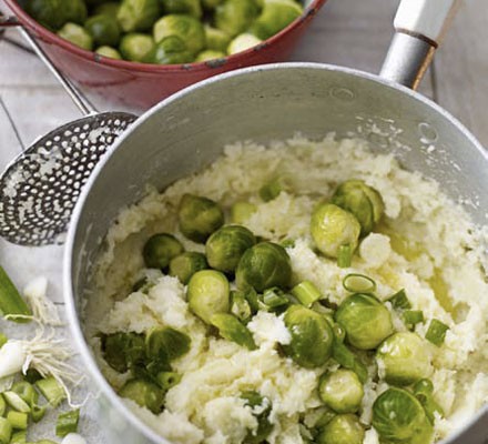 Mashed parsnip & sprout colcannon recipe 