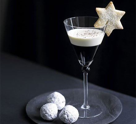 Coffee cocktails & star biscuits recipe 
