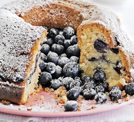 Blueberry & coconut cake recipe 