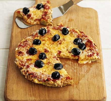 Pizza omelette recipe 