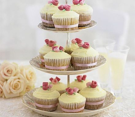 Romantic rose cupcakes recipe