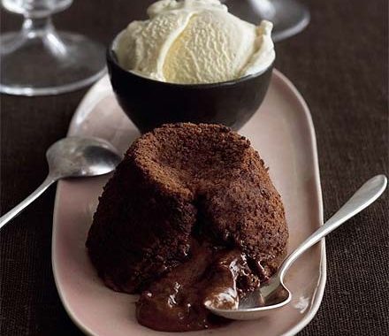 Chocolate pecan fondants recipe