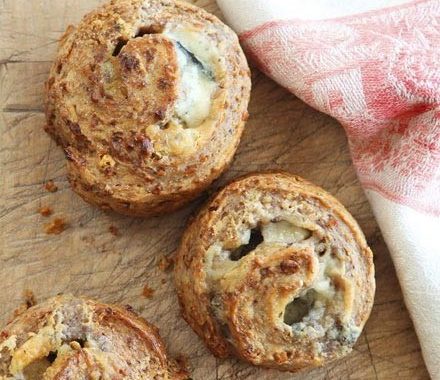 Roquefort & walnut rolls recipe