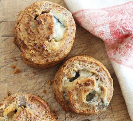 Roquefort & walnut rolls recipe 