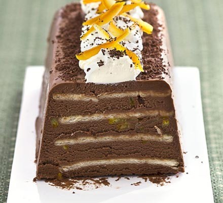 Chocolate orange & Grand Marnier truffle cake recipe 