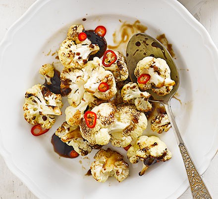 Roasted balsamic cauliflower recipe 