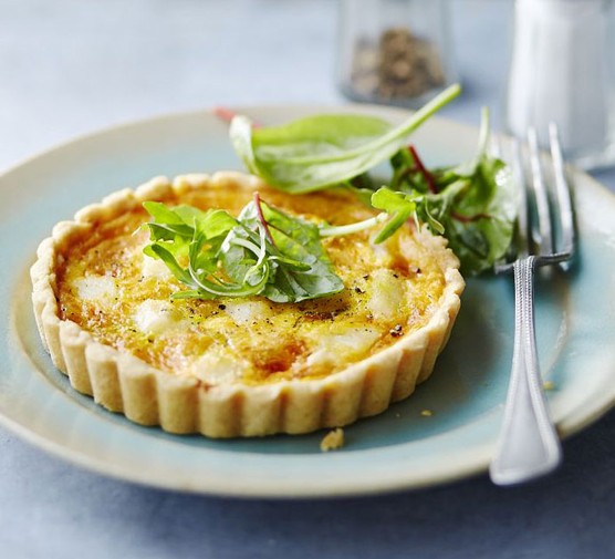 Smoked haddock tarts recipe 