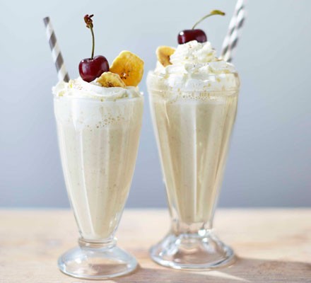 Banana milkshake recipe 