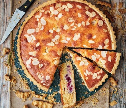 Berry almond bakewell recipe