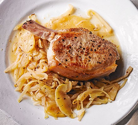 Braised cabbage with pork recipe 