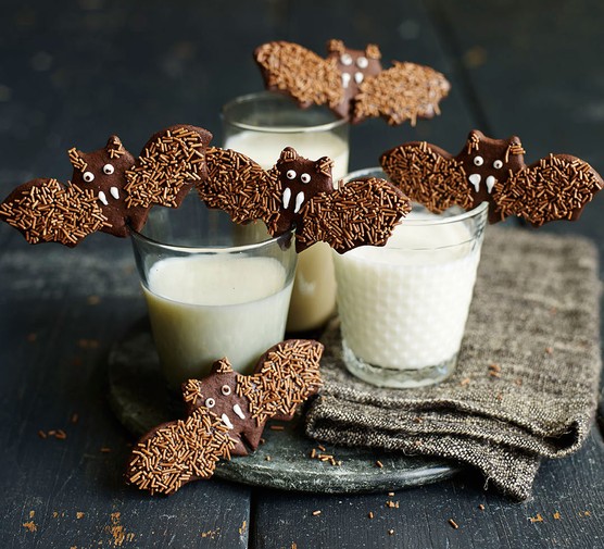 Chocolate bat biscuits recipe 