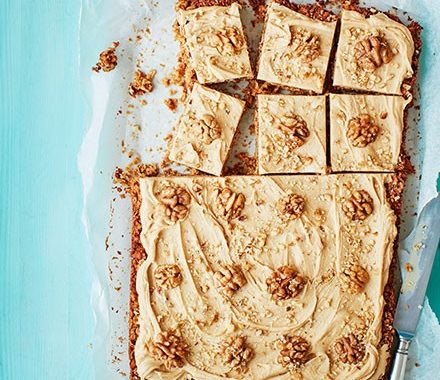 Coffee & walnut flapjacks recipe