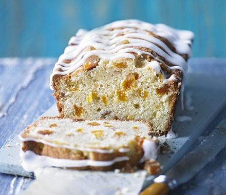 Orange & apricot loaf cake recipe